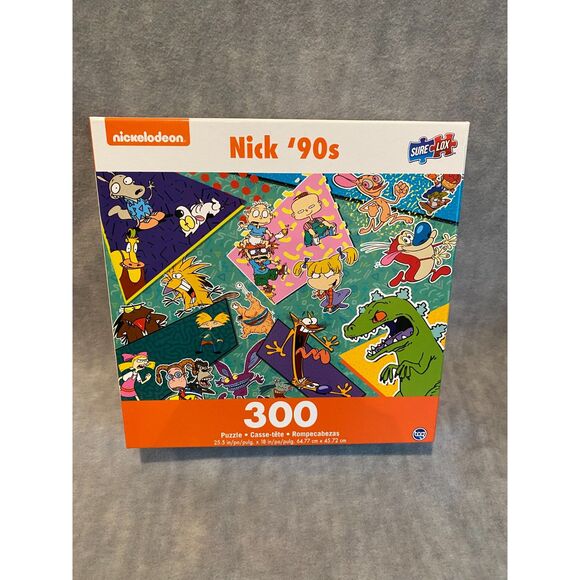 Nickelodeon Jigsaw Puzzle Nick '90s‎ 300 pieces 25.5" x 18" - Picture 3 of 4
